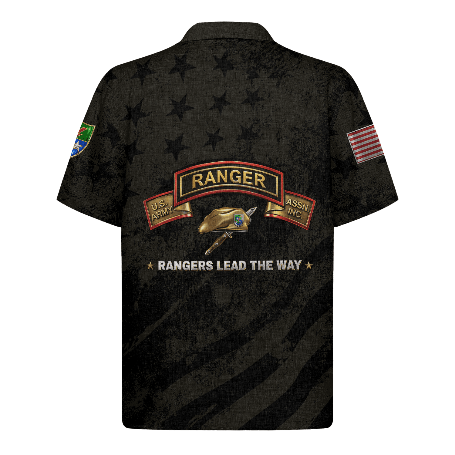 US Army 75th Ranger Regiment Hawaiian Shirt - BoldShirt™