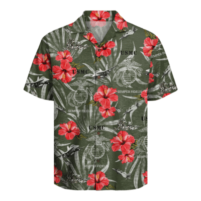 US MARINE 250th Years Of Service Hawaiian Shirt