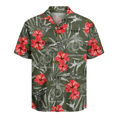 US MARINE 250th Years Of Service Hawaiian Shirt