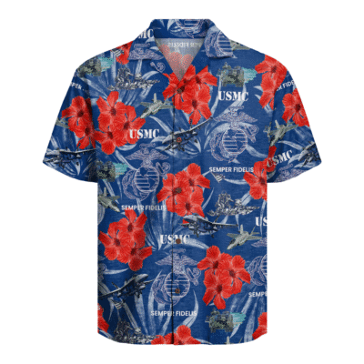 US MARINE 250th Years Of Service Hawaiian Shirt