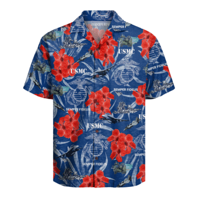 US MARINE 250th Years Of Service Hawaiian Shirt