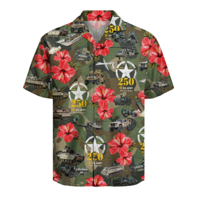 US Army 250th Years Of Service Hawaiian Shirt