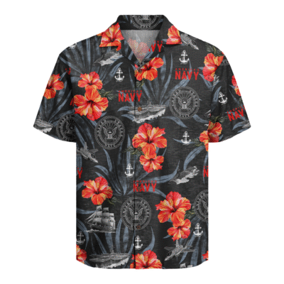US Navy 250th Years Of Service Hawaiian Shirt