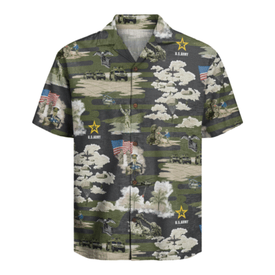 US Army 250th Years Of Service Hawaiian Shirt