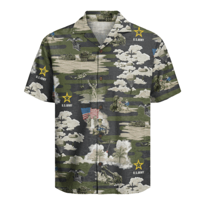 US Army 250th Years Of Service Hawaiian Shirt