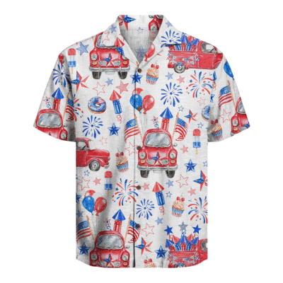 Gearhuman  4th Of July Celebration Hawaiian Shirt