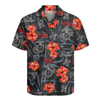 US MARINE VETERAN 250th Years Of Service Hawaiian Shirt