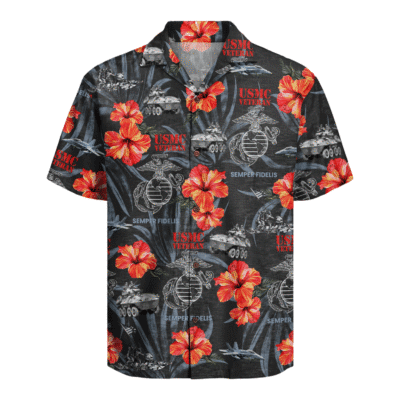 US MARINE VETERAN 250th Years Of Service Hawaiian Shirt