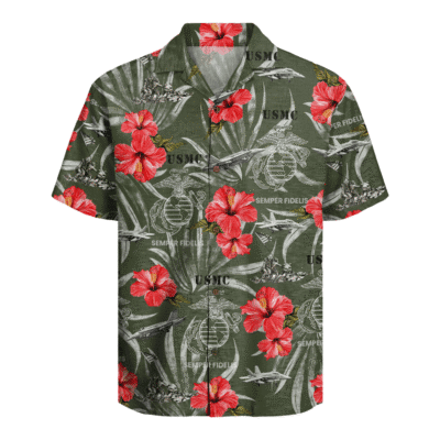 US MARINE 250th Years Of Service Hawaiian Shirt