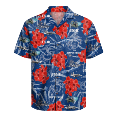 US MARINE 250th Years Of Service Hawaiian Shirt