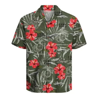 US MARINE VETERAN 250th Years Of Service Hawaiian Shirt