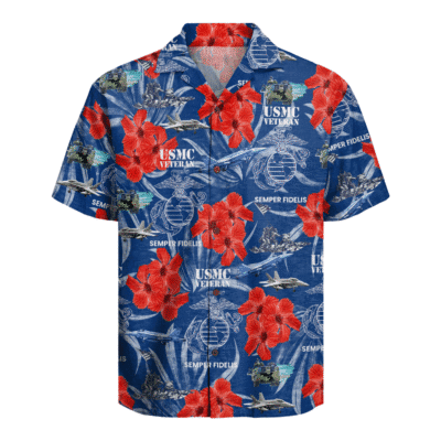 US MARINE VETERAN 250th Years Of Service Hawaiian Shirt