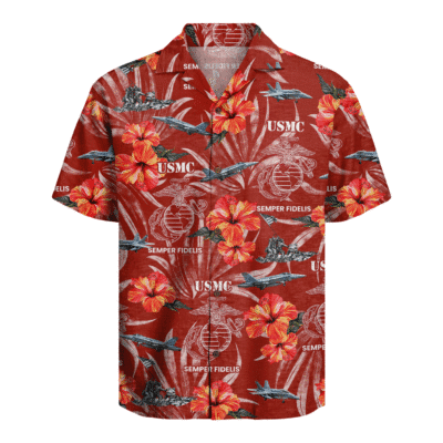US MARINE 250th Years Of Service Hawaiian Shirt