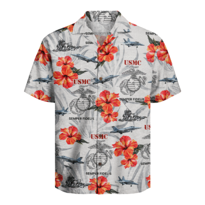 US MARINE 250th Years Of Service Hawaiian Shirt