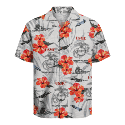 US MARINE 250th Years Of Service Hawaiian Shirt