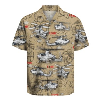 US MARINE 250th Years Of Service Hawaiian Shirt