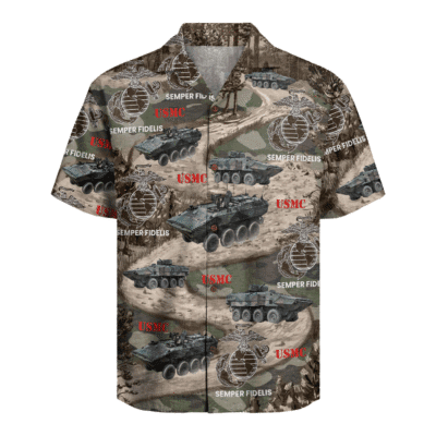 US MARINE 250th Years Of Service Hawaiian Shirt