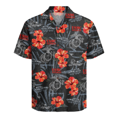 US MARINE 250th Years Of Service Hawaiian Shirt