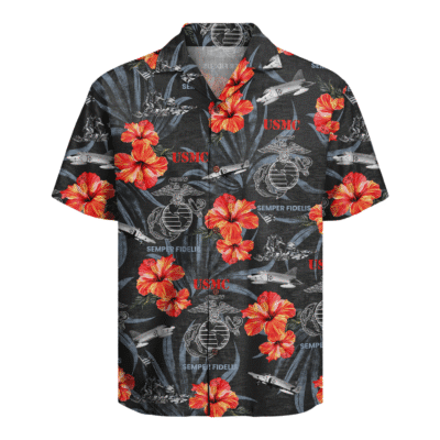US MARINE 250th Years Of Service Hawaiian Shirt