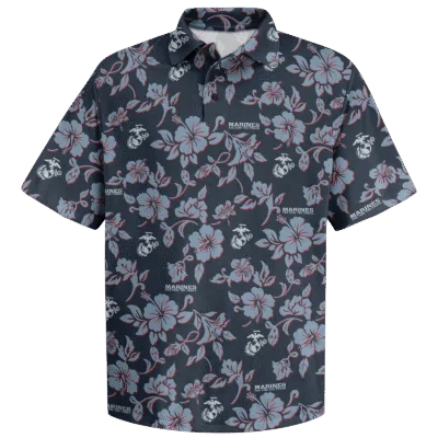 US Marine Corps 250th Years Of Service Polo Shirt