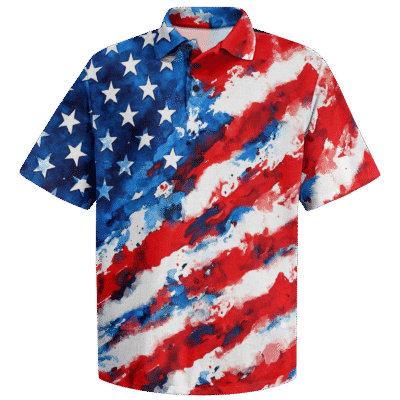 Star Spangled Polo Shirt