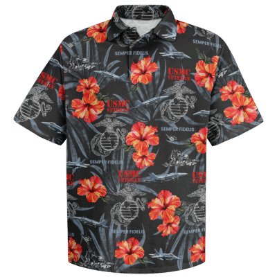 US MARINE VETERAN 250th Years Of Service Polo Shirt