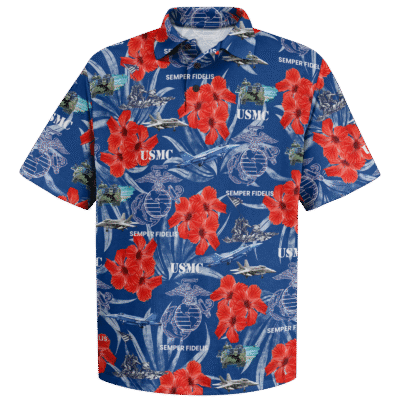US MARINE 250th Years Of Service Polo Shirt