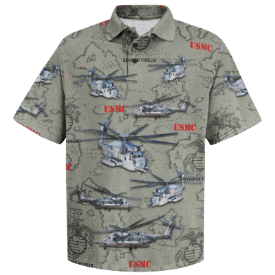 US MARINE 250th Years Of Service Polo Shirt
