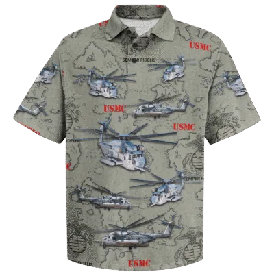 US MARINE 250th Years Of Service Polo Shirt