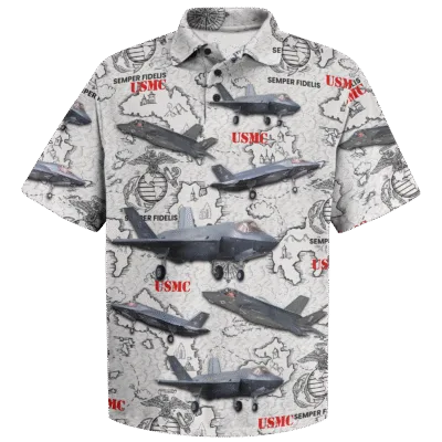 US MARINE 250th Years Of Service Polo Shirt
