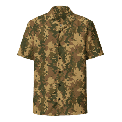 Tropical Camo Hawaiian Shirt