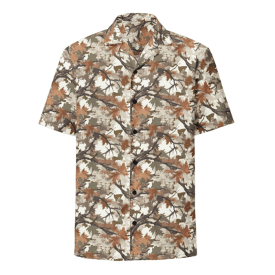 Stealthy Camo Hawaiian Shirt