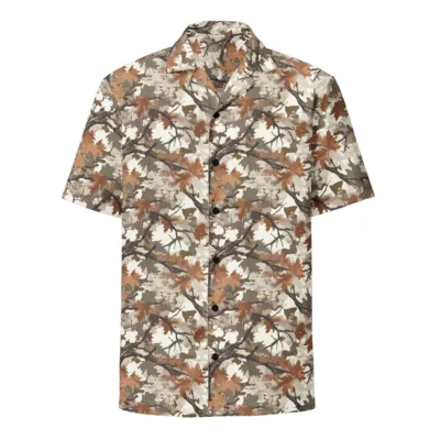 Stealthy Camo Hawaiian Shirt