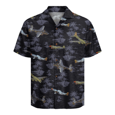 USA Airplane Hawaiian Shirt