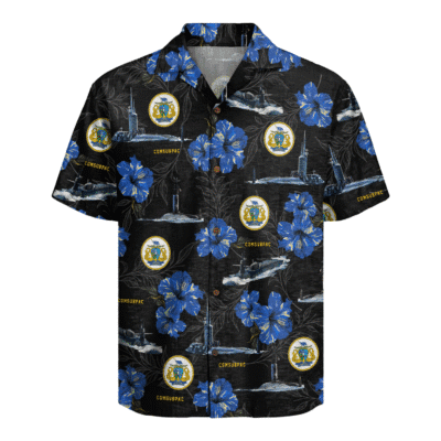 US Navy Submarine 250th Years of Service Hawaiian Shirt