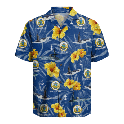 US Navy Submarine 250th Years of Service Hawaiian Shirt