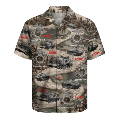 US MARINE 250th Years Of Service Hawaiian Shirt