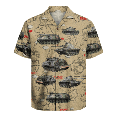 US MARINE 250th Years Of Service Hawaiian Shirt