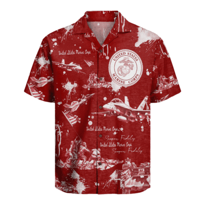 US MARINE 250th Years Of Service Hawaiian Shirt