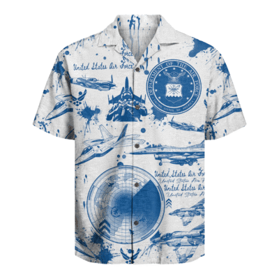 US Airforce 78th Years Of Service Hawaiian Shirt