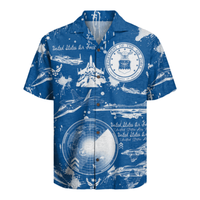 US Airforce 78th Years Of Service Hawaiian Shirt