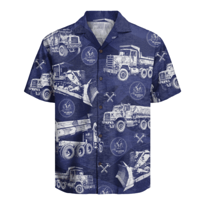 US Navy Seabees 250th Years Of Service Hawaiian Shirt