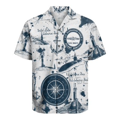 US Navy Submarine 250th Years of Service Hawaiian Shirt