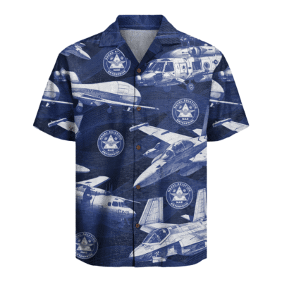 US Naval Aviation 250th Years of Service Hawaiian Shirt