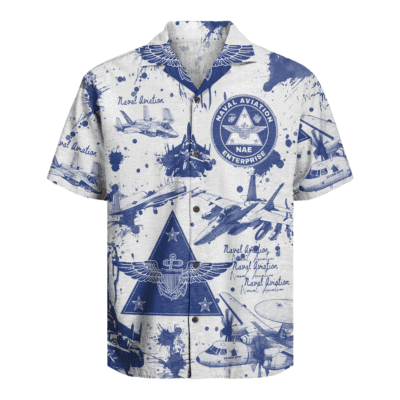 US Naval Aviation 250th Years of Service Hawaiian Shirt