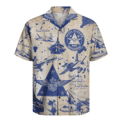 US Naval Aviation 250th Years of Service Hawaiian Shirt
