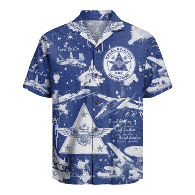 US Naval Aviation 250th Years of Service Hawaiian Shirt