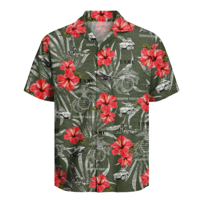 US MARINE 250th Years Of Service Hawaiian Shirt