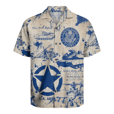 US Army Hawaiian Shirt