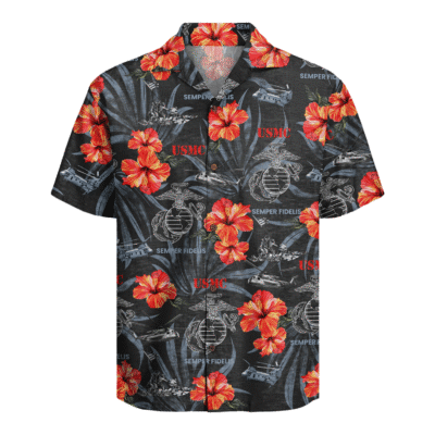 US MARINE 250th Years Of Service Hawaiian Shirt
